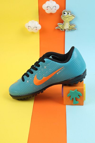 Moda Lime Professional Turf-Carpet Field Rubber Sole Unisex Soccer Shoes Turf Field Shoes Football Shoes