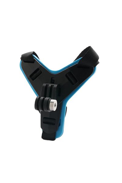 EXSKOF Helmet Chin Bracket Motorcycle Helmet Chin Strap Mount For GoPro Hero 12 11 10 9 8 7 6 5 4 Insta360