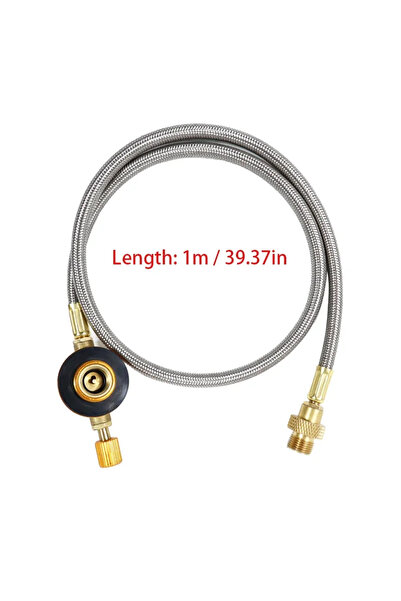 Choice أنبوب موقد تخييم خارجي محول غاز موقد مقسم محول غاز البوتان للطهي والنزهات