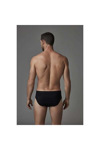 Eros ERS034 Slip pentru bărbați (pachet de două) - negru