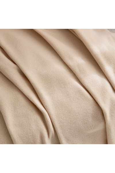 Home Box Atlanta Solid Recycled Polar Fleece Throw 120x160 cm