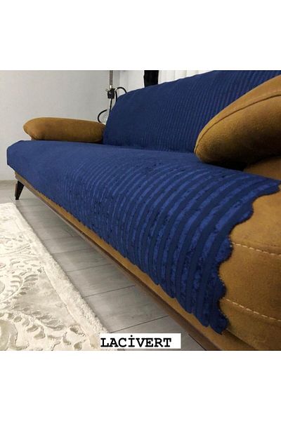 Faiend Canapea din catifea cu baza anti-alunecare din burete - husa canapea extensibila husa scaun