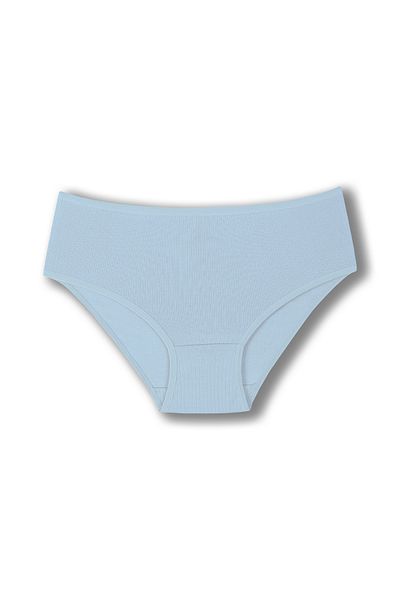 HNX 6 Pack Cotton Ribbed High Waist Plus Size Women's Panties
