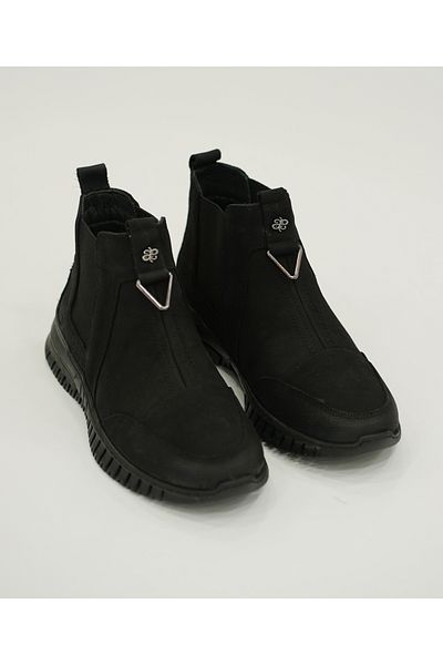 Doğan Dgn Γυναικείες δερμάτινες μπότες Nubuck