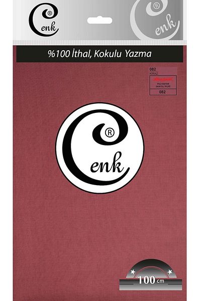 Cenk Culoare uni 100 cm Geantă de scris - 0301 - 082-cireș