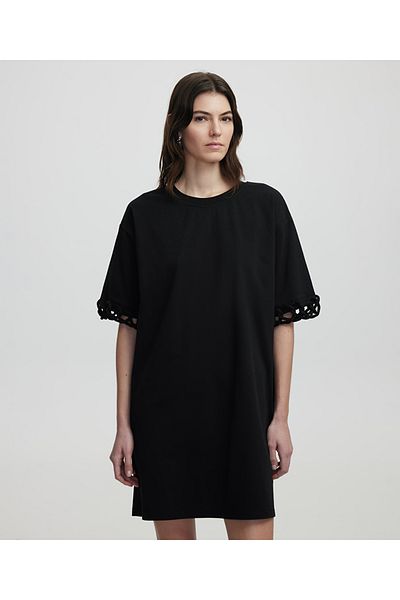 İpekyol Dress with Piping Applique