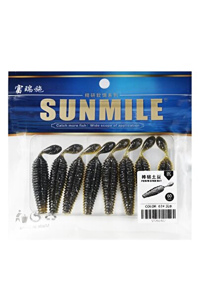 Choice طُعم عصا SUNMILE COLOR 02 6 سم 4.2 جرام طُعم بلاستيكي ناعم ثقيل الوزن ...
