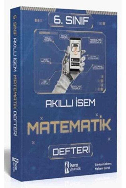 İsem Yayıncılık İsem Yayıncılık 2025 Akıllı Isem 6.sınıf Matematik Defteri