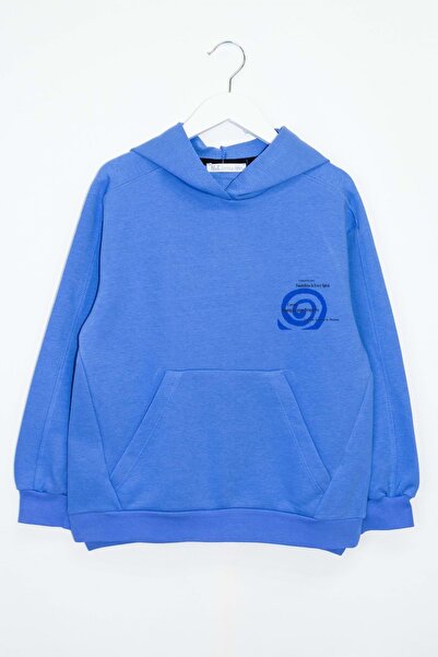 Waka Waka Hanorac pentru băiat cu glugă, imprimat în față și în spate