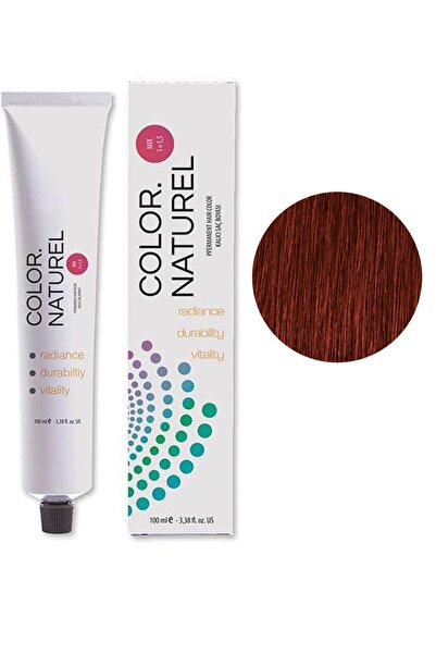 Color Naturel Kalıcı Saç Boyası 100 ml 5.66 Koyu Yoğun Kızıl