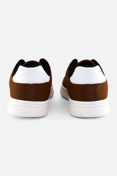 Algspar Men Lace Up Outdoor Shoes, Dark Brown