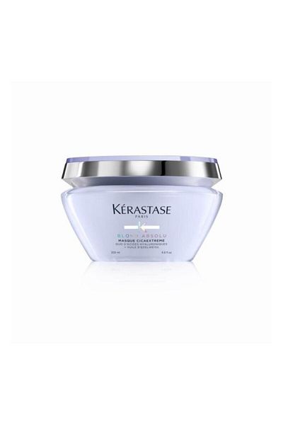 Kerastase Blond Absolu - قناع العناية بالشعر باللون الأصفر من Cicaextreme، 200 مل - بعد العملية