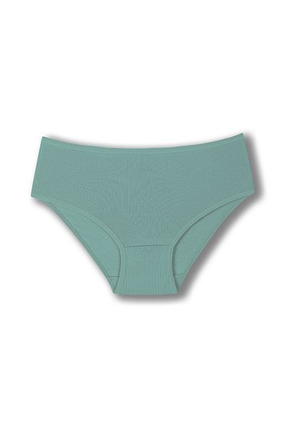 HNX 8 Pack Cotton Ribbed High Waist Plus Size Women's Panties
