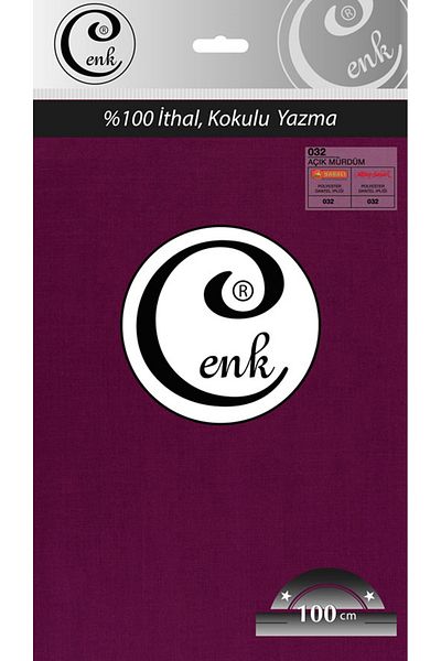 Cenk Culoare uni 100 cm Pungă de scris - 0301 - 032-Șamânță deschisă