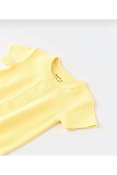 ToprikoKids Sunny 100% Organic Cotton Half Sleeve Jumpsuit