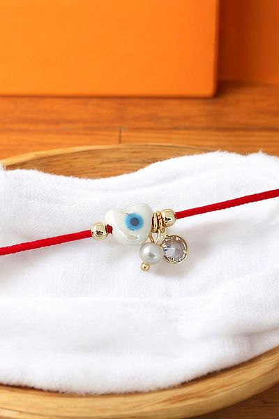 Çlk Accessories سوار Martenitska مع مصعد ممتاز، مع سلسلة حمراء للبطاقة طراز 70792