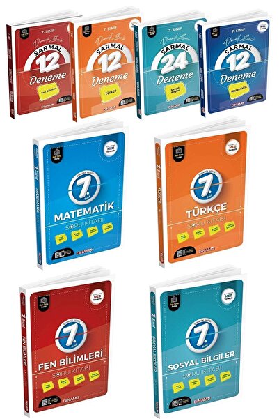 Dinamo Yayınları 7. Sınıf Sarmal Denemeler Ve Soru Bankaları Set 8 Kitap.2026