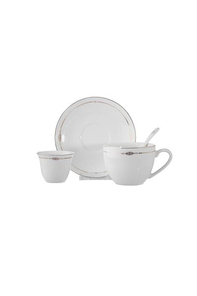 Dania Porcelain dining set, 70 pieces for 6 people