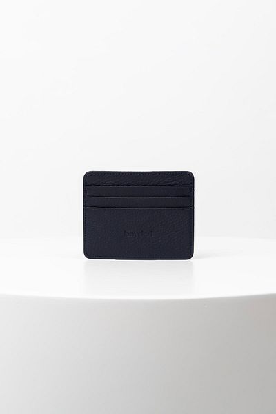 BAYDERİ Catsby Genuine Leather Card Holder