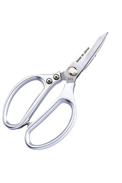 Choice Silver scissors Professional 8.5-inch Stainless Steel Kitchen Scissors with Aluminum Alloy Handle -