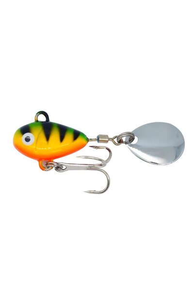 Choice Yellow 2 Metal Mini Vibration Fishing Lure 1pc 10g 5cm VIB Hard Bait W...