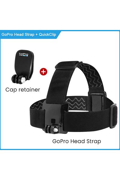 GoPro Head Strap GoPro HERO13 original Head Strap+QuickClip headband Insta360 accessory camera holde