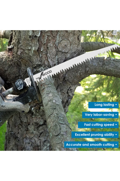Choice 12Pcs Reciprocating Saw Blade 6/9 Inch 6/5TPI High Carbon Steel Pruning Saw Blade Sharp Fast Cutt...