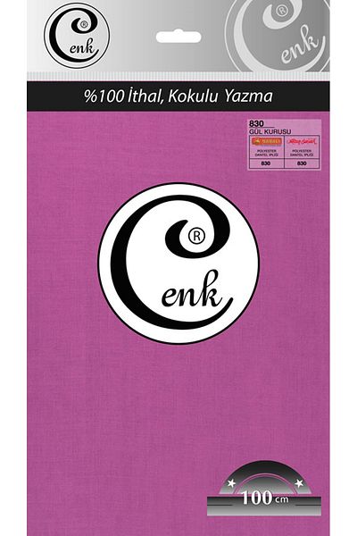 Cenk Culoare uni 100 cm Geantă de scris - 0301 - 830 - Trandafir uscat
