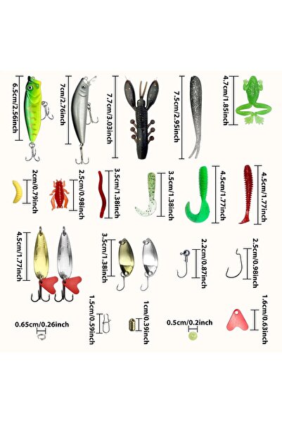 Choice مجموعة أدوات صيد السمك SMT-107D مكونة من 84/107 قطعة من الطُعم الناعم والصلب وطبقة التروس وملعقة معدنية لصيد سمك البايك