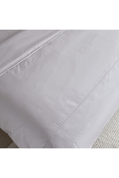 Home Box Purely-percale 3-Piece 300TC Percale Queen King Duvet Quilt Cover Set 220x220 cm