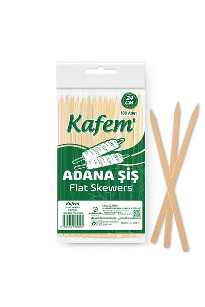 KAFEM Adana Garbage Skewers Package 10 Pack X 100 Pieces -