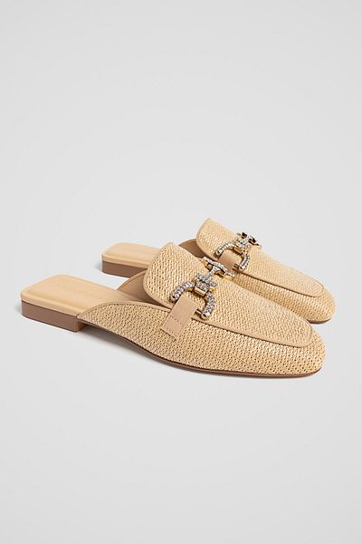 Stradivarius Flat Slingback Shoes Limited Edition