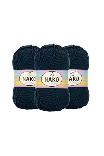 NAKO Elit Baby Antipilling Βaby Wool 10094 3 Τεμάχια