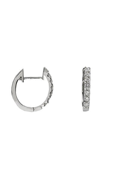 Ariş 0.10 Karat Pırlanta Halka Küpe