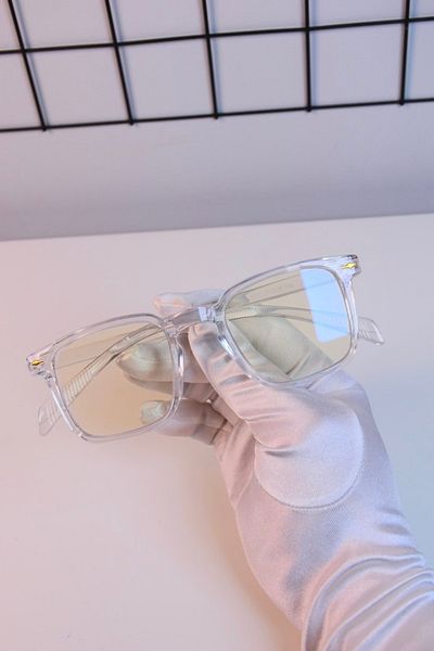 LOOKUP Blue Light Protection Glasses Optical Compatible Leopard Frame Square Screen Protector Glasses