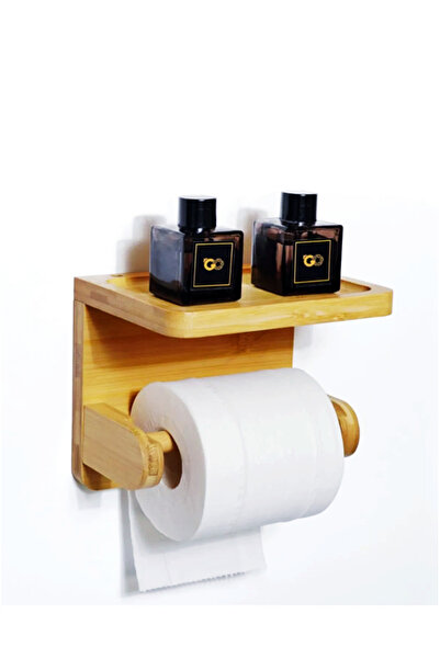 Bonjour Gift & Hobby Suport pentru hârtie igienică din bambus, suport pentru ...