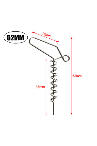 Choice برغي متعدد الأعماق من سبينبولر بقطر 52 مم لصيد الأسماك باستخدام الطعوم...