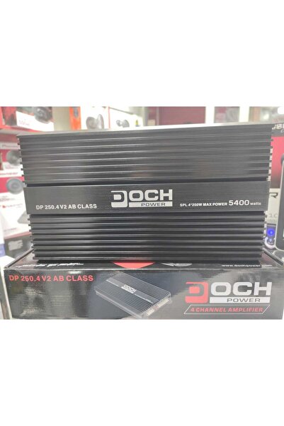 DOCH POWER DP250.4 V2 AB CLASS 4 KANAL MOSFET OTO AMFİ