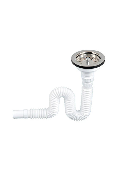 Banyolove Gama Sifon, Eviye Lavabo Sifonu, Körüklü Plastik Sifon