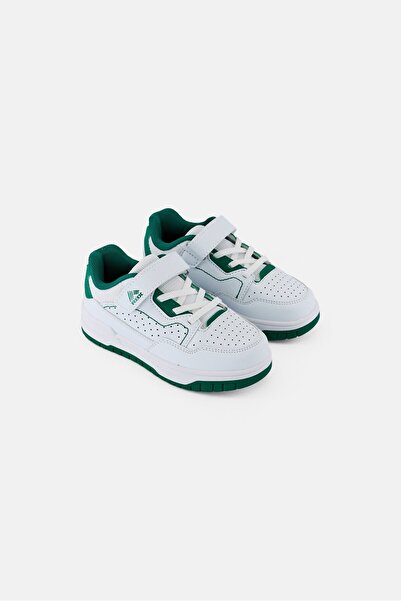 RBX حذاء فيلكرو للأولاد الصغار، أبيض