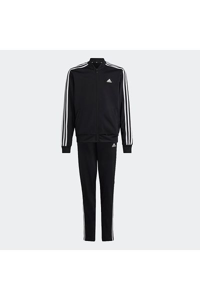 adidas طقم رياضي أسود للأطفال من إيسنشيالز (IC0112)