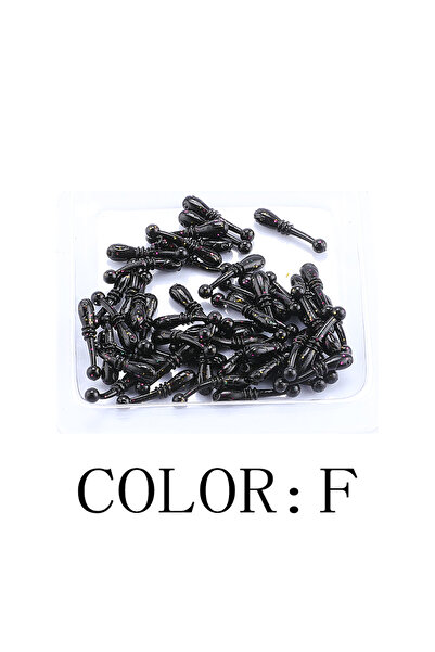 Choice 2 سم 50 قطعة 0.012 جرام F طُعم ناعم سوبر كونتيننتال طُعم أبيض جديد 2 س...