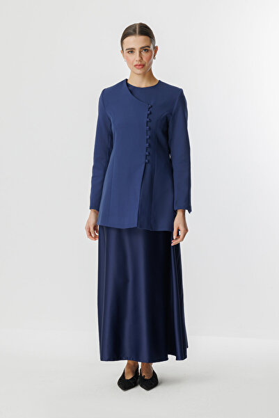 Hooopstore Μπουφάν Soft Slim Fit Navy Blue