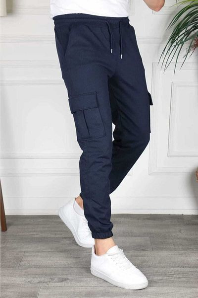 SURMARİ Comfort Fit Mold férfi melegítőnadrág teherzsebekkel
