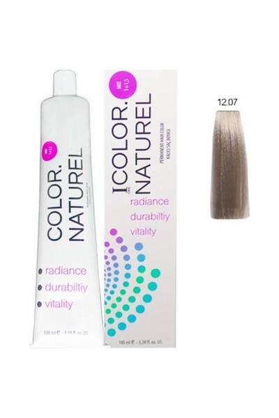 Color Naturel 12.07 Irize Platin Kalıcı Saç Boyası 100 ml