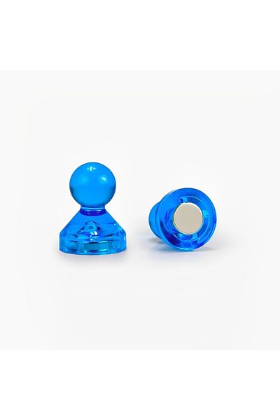Size-D21     10 Pcs Blue 10/15/20pcs Magnet Pushpin Office Pushpin Strong Neodymium Magnet Cone Magn