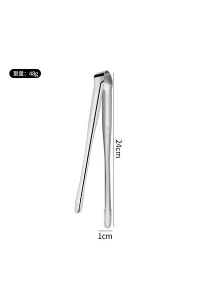 Choice 1pc-clip-silvery 304 Stainless Steel Steak Clip Kitchen Tool Pancake Barbecue Spatula Clip BBQ Tongs