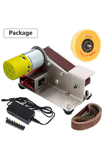 Choice Set 1 110V/220V Mini Electric Belt Sander DIY Polishing Grinding Machine Cutter Edges Sharpener Mult