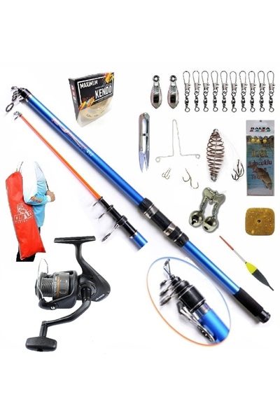 Okuma Revenger Rv-55 Discovery Continental 420cm 50-100gr Profesyonel Surf Sazan Kıyı Olta Takımı Seti