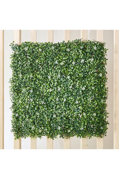 Home Box Delsa Artificial Hedge Mats Boxwood Jasmine 50x50 cm